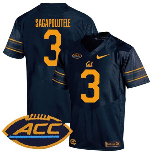 Mens Youths Womens Jaron Keawe Sagapolutele Navy Stitched Jersey - Picture 1 of 1
